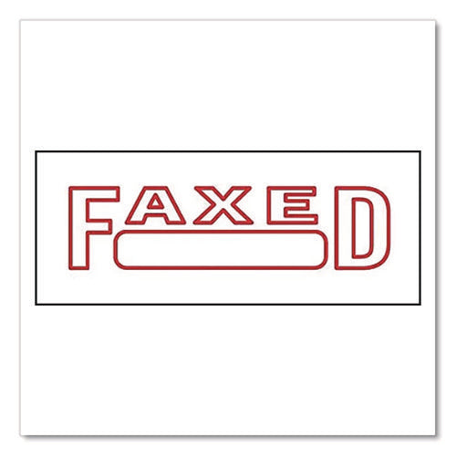 Image of Offistamp® Refill Ink for Pre-Inked Stamps, 0.33 oz, Red