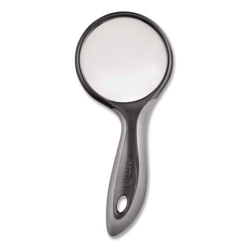 Image of Maped Helix 2.5X Soft Touch Large Magnifying Glass, Plastic Lens, 3" dia, Randomly Assorted Color