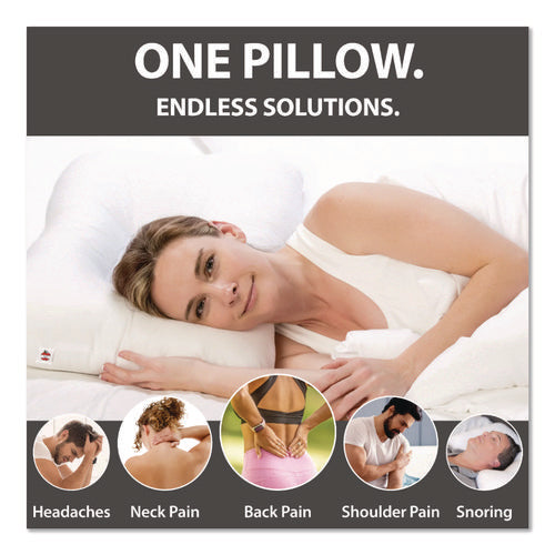 Image of Core Products® D-Core Cervical Pillow, Mid-Size, 23 X 5 X 15, White