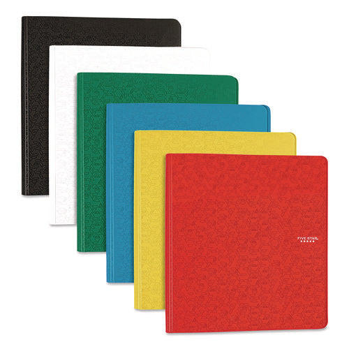 Image of Five Star® 1" Plastic Binder, 3 Rings, 1" Capacity, 11 x 8.5, Randomly Assorted Color