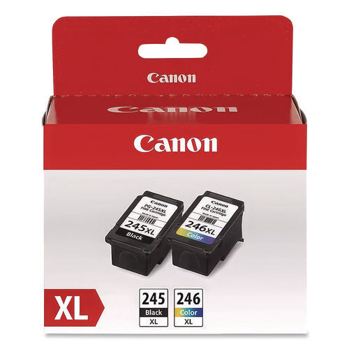 Image of Canon® 8278B023 (PG-245XL/CL-246XL) High-Yield Ink, Black/Color