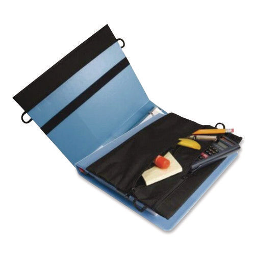 Image of Officemate Strap-n-Sack for Binder, 11.5 x 8.5, Blue