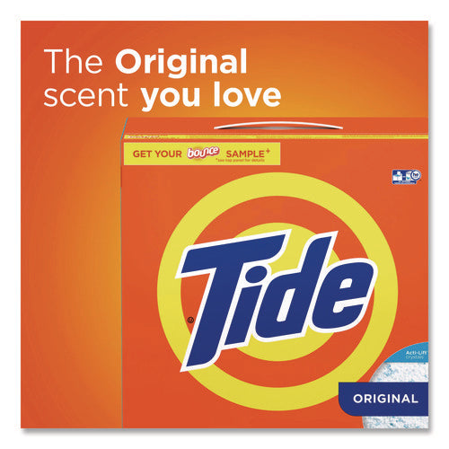 Image of Tide® He Laundry Detergent, Original Scent, Powder, 85 Oz Box, 3/carton