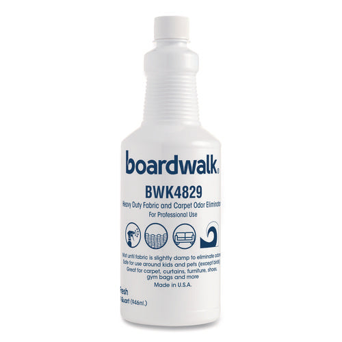 Image of Boardwalk® Super Odor Eliminator, Fresh Scent, 32 oz Bottle, 6/Carton