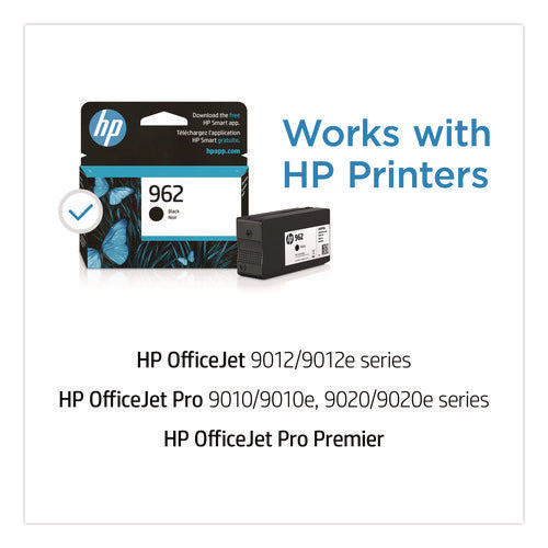 Image of HP HP 962, (3hz99an) Black Original Ink Cartridge