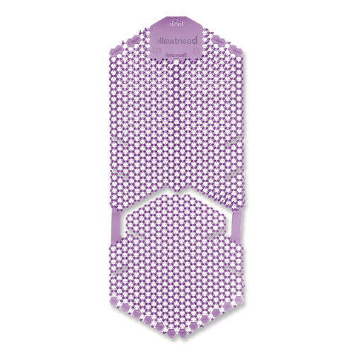 Image of Boardwalk® Vertical Urinal Screen, Lavender Scent, Purple, 5.22 oz, 6/Carton