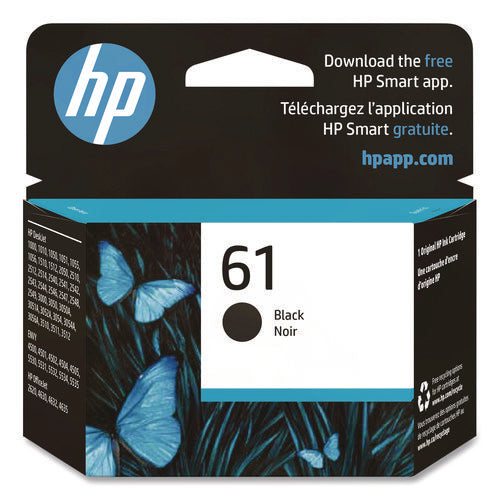 Image of HP Hp 61, (ch561wn) Black Original Ink Cartridge