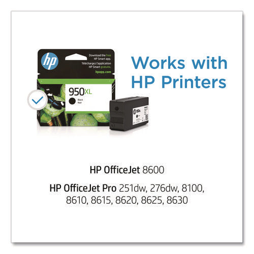 Image of HP HP 950xl, (cn045an) High-Yield Black Original Ink Cartridge