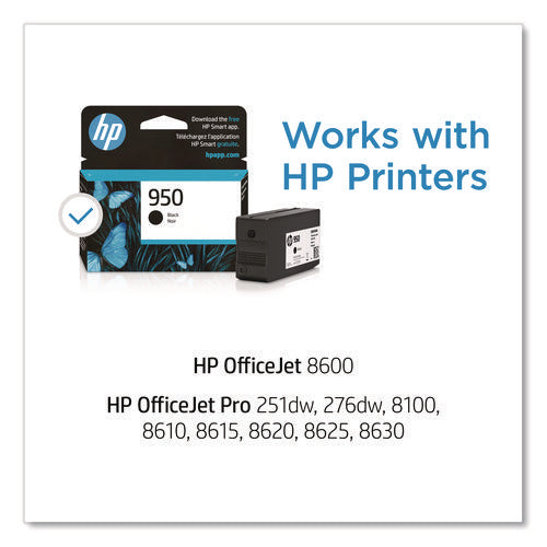 Image of HP HP 950, (cn049an) Black Original Ink Cartridge