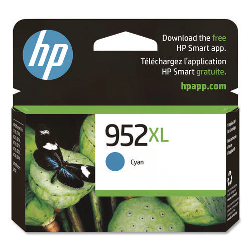 Image of HP HP 952xl, (l0s61an) High-Yield Cyan Original Ink Cartridge