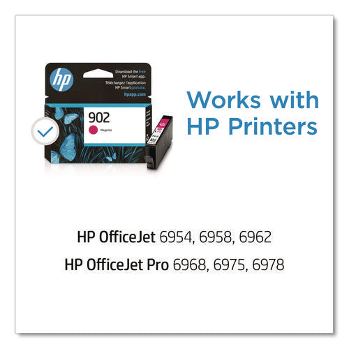 Image of HP HP 902, (t6l90an) Magenta Original Ink Cartridge