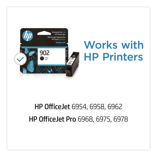 Image of HP HP 902, (t6l98an) Black Original Ink Cartridge