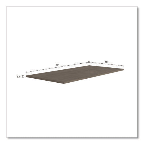 Image of Alera® Alera Seville 96" Wide Conference Table Top, Rectangular, 96w x 48d x 1.5h, Walnut