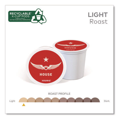 Image of Intelligentsia House Blend Coffee K-Cups, Light Roast, 20/Box