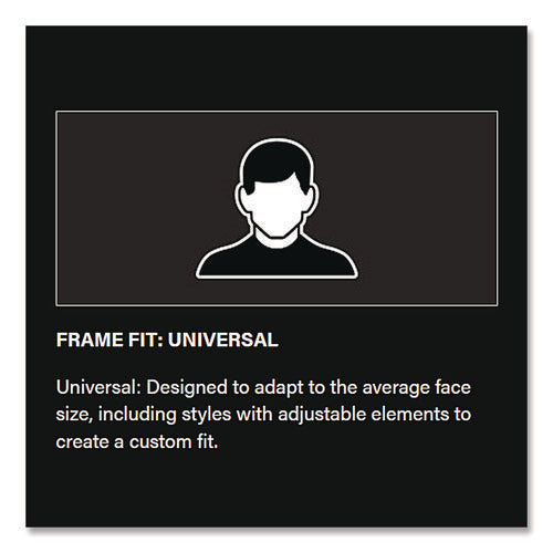 Image of Bouton® Zenon Z12 Rimless Indoor/Outdoor Optical Eyewear, Anti-Fog, Scratch-Resistant, Clear Lens, Black Temples