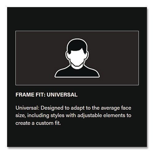 Image of Bouton® Zenon Z-Lyte Safety Glasses, Scratch-Resistant, Clear Plastic Frame, Clear Polycarbonate Lens