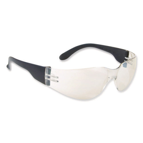 Image of Bouton® Zenon Z12 Rimless Indoor/Outdoor Optical Eyewear, Scratch-Resistant, Black Plastic Frame, Clear Polycarbonate Lens