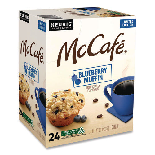Image of McCafe® Blueberry Muffin K-Cups, 0.34 oz K-Cup, 24/Box