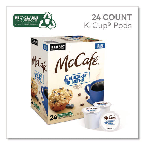 Image of McCafe® Blueberry Muffin K-Cups, 0.34 oz K-Cup, 24/Box