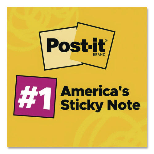 Image of Post-it® Dispenser Notes Original Pop-up Refill Cabinet Pack, 3" x 3", Poptimistic Collection Colors, 100 Sheets/Pad, 18 Pads/Pack