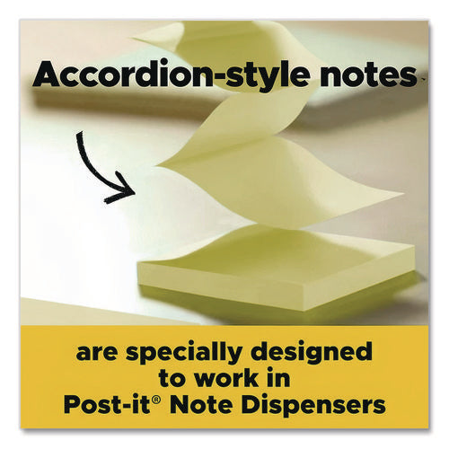 Image of Post-it® Dispenser Notes Original Pop-up Refill Cabinet Pack, 3" x 3", Poptimistic Collection Colors, 100 Sheets/Pad, 18 Pads/Pack
