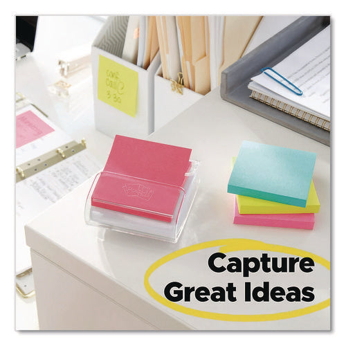 Image of Post-it® Dispenser Notes Original Pop-up Refill Cabinet Pack, 3" x 3", Poptimistic Collection Colors, 100 Sheets/Pad, 18 Pads/Pack