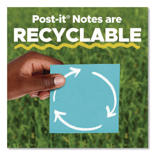Image of Post-it® Dispenser Notes Original Pop-up Refill Cabinet Pack, 3" x 3", Poptimistic Collection Colors, 100 Sheets/Pad, 18 Pads/Pack