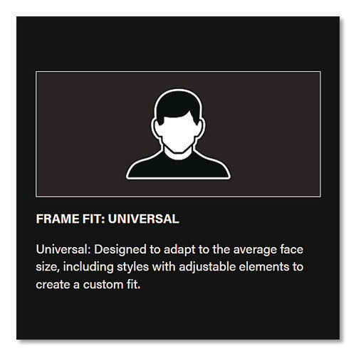 Image of Bouton® The Scout OTG Rimless Safety Glasses, Clear Plastic Frame, Clear Polycarbonate Lens
