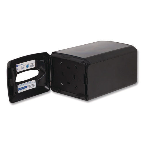 Image of Dixie® Countertop Napkin Dispenser, 13.25 x 8.56 x 7.18, Black