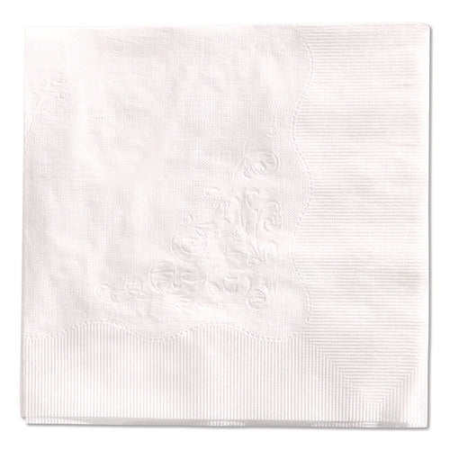 Image of Georgia Pacific® Professional Acclaim 1/4 Fold Paper Dinner Napkins, White, 1-Ply, 16" x 16", 500/Pack, 8 Packs/Carton