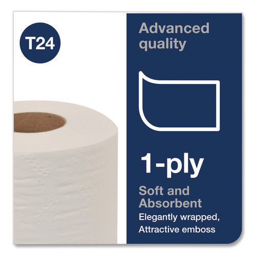 Image of Tork® Advanced High Capacity Bath Tissue, Septic Safe, 1-Ply, White, 2,000 Sheets, 36 Rolls/Carton