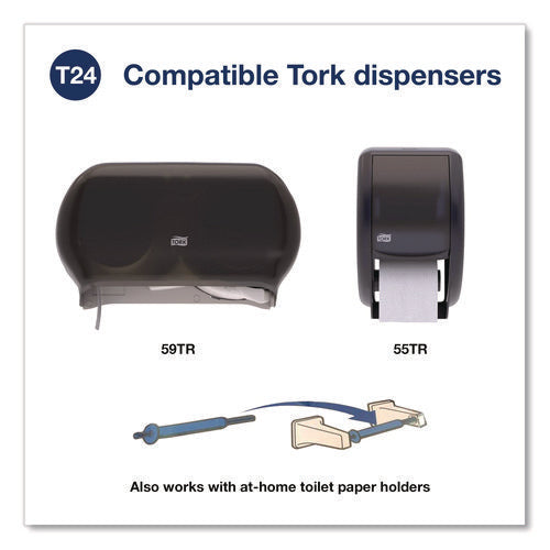 Image of Tork® Advanced High Capacity Bath Tissue, Septic Safe, 1-Ply, White, 2,000 Sheets, 36 Rolls/Carton