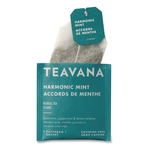 Image of Starbucks® Teavana Tea Bags, Harmonic Mint Decaf, 0.05 oz, 24/Box