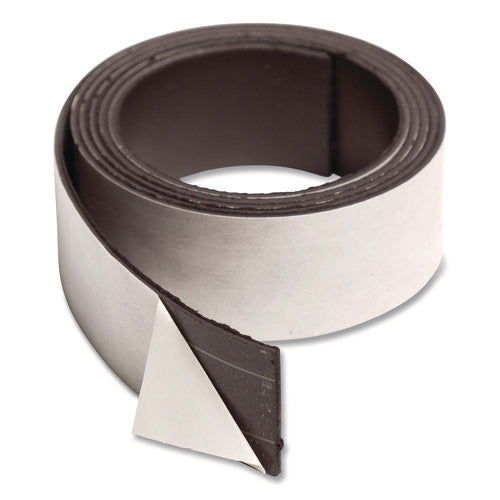 Image of U Brands Magnetic Adhesive Tape Roll, 1" x 4 ft, Black