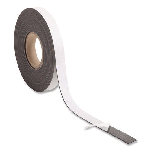 Image of U Brands Magnetic Adhesive Tape Roll, 1" x 50 ft, Black