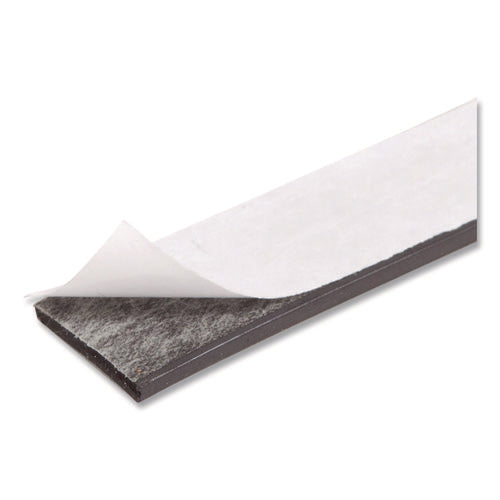 Image of U Brands Magnetic Adhesive Tape Roll, 0.5" x 50 ft, Black
