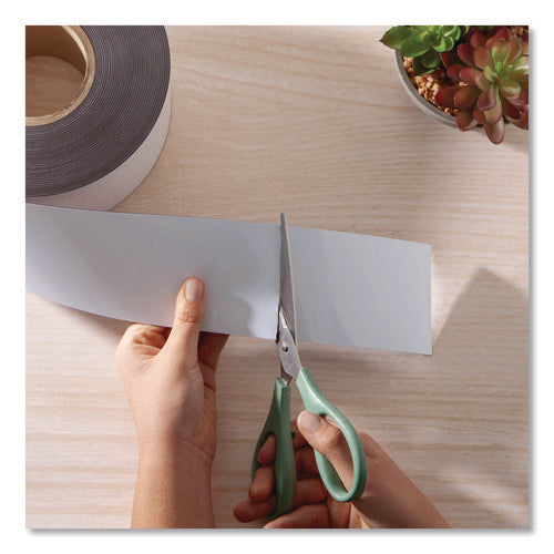Image of U Brands Dry Erase Magnetic Tape Roll, 3" x 50 ft, White