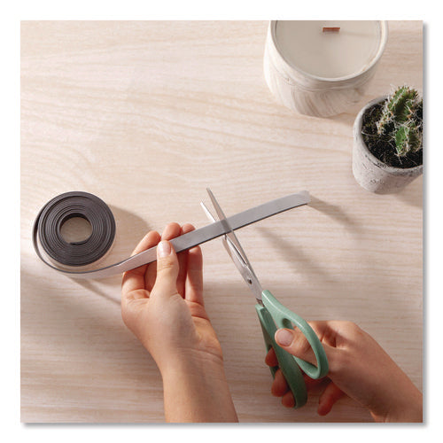 Image of U Brands Magnetic Adhesive Tape Roll, 0.5" x 7 ft, Black