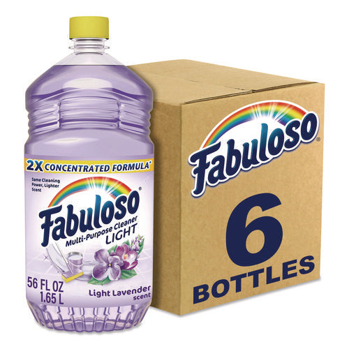 Image of Fabuloso® Multi-Use Cleaner, Light Lavender Scent, 56 oz Bottle, 6/Carton