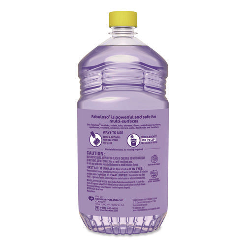 Image of Fabuloso® Multi-Use Cleaner, Light Lavender Scent, 56 oz Bottle, 6/Carton