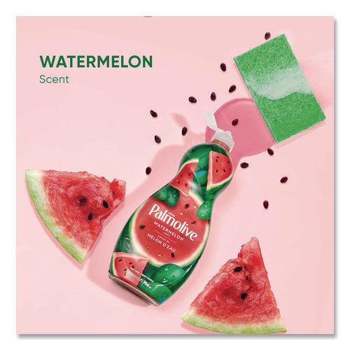 Image of Ultra Palmolive® Dishwashing Liquid, Watermelon Scent, 20 oz Bottle, 9/Carton