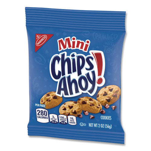 Image of Nabisco® Chocolate Chip Cookies - Single Serve, 2 Oz Packets, 60/carton