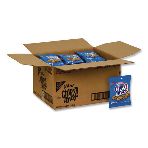 Image of Nabisco® Chocolate Chip Cookies - Single Serve, 2 Oz Packets, 60/carton