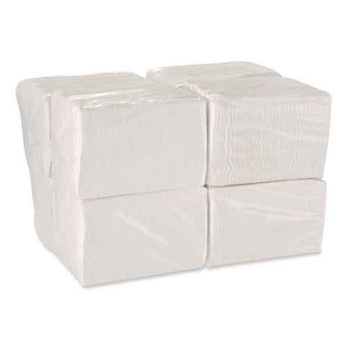 Image of Georgia Pacific® Professional Acclaim 1/4 Fold Paper Dinner Napkins, White, 1-Ply, 16" x 16", 500/Pack, 8 Packs/Carton