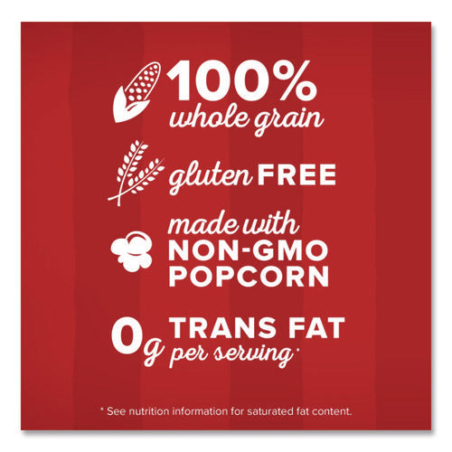 Image of Orville Redenbacher's® Gourmet Microwave Popcorn, Butter, 3.29 Oz Bag, 36/carton