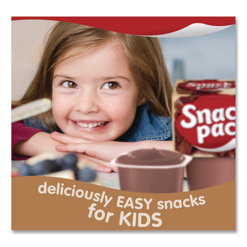 Image of Snack Pack® Pudding Cups, Chocolate, 3.5 Oz Cup, 48/carton