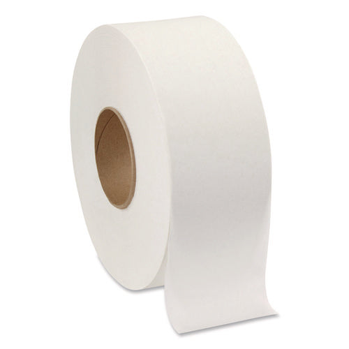 Image of Georgia Pacific® Professional Jumbo Jr. Bath Tissue Roll, Septic Safe, 2-Ply, White, 3.5" x 1,000 ft, 8 Rolls/Carton
