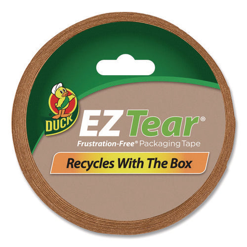 Image of Duck® Brand EZ Tear Paper Tape, 1.88" x 25 yd, Brown