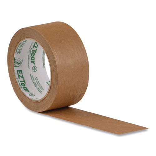 Image of Duck® Brand EZ Tear Paper Tape, 1.88" x 25 yd, Brown