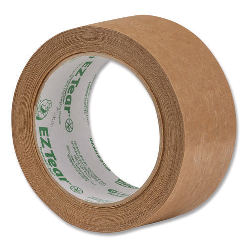 Image of Duck® Brand EZ Tear Paper Tape, 1.88" x 25 yd, Brown